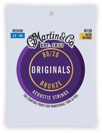 Martin M150 – struny do gitary akustycznej 80/20 medium
