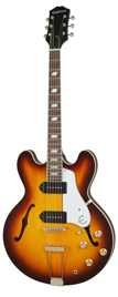 Gitara elektryczna Epiphone USA Casino Left-handed Vintage Burst