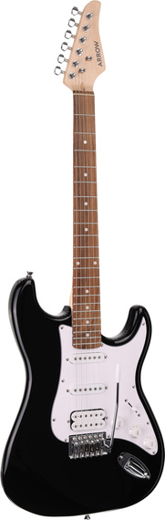 Arrow Tonecaster ST 211 Abyss Black Rosewood/White gitara elektryczna
