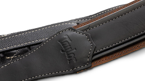 Taylor American Dream Leather Strap Brown/Black – pasek do gitary
