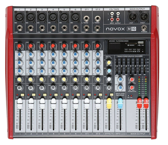 Novox M10 – mikrofon dynamiczny