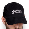 Martin BallCap Script Logo Black – bawełniana czapka z daszkiem