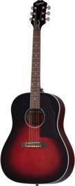 Epiphone Slash J-45 Vermillion Burst Gitara Elektro - Akustyczna + Futerał