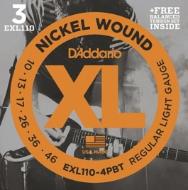 D'Addario EXL110-4PBT