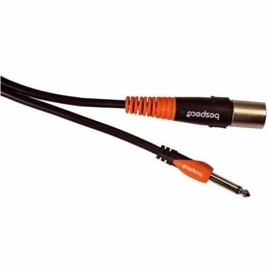 Bespeco SLJM900 – kabel XLR–Jack mono 9 m
