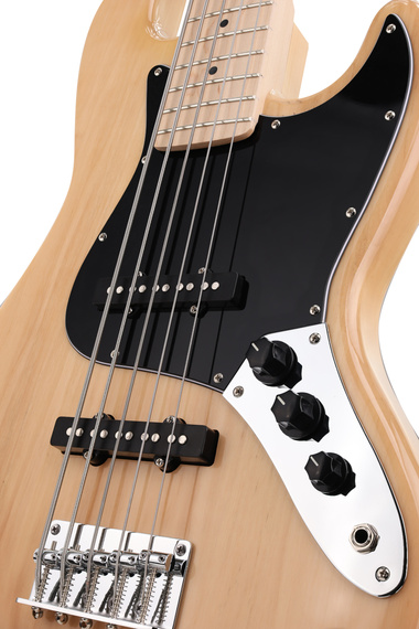 Arrow Louisiana 5 Bass Natural Maple/Black gitara basowa