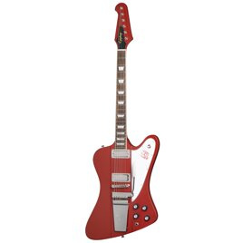 Epiphone 1963 Firebird V; Maestro Vibrola (Incl. Hard Case) Ember Red gitara elektryczna