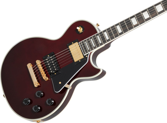Gitara elektryczna Jerry Cantrell "Wino" Les Paul Custom Dark Wine Red + Futerał
