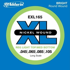 Struny do gitary basowej D'Addario EXL165