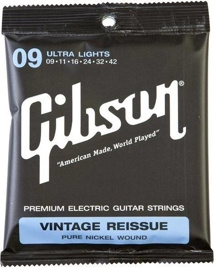 Struny do gitary elektrycznej Gibson Vintage Reissue 009-042 SEG-VR9
