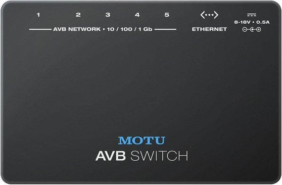 MOTU AVB Switch Ethernet