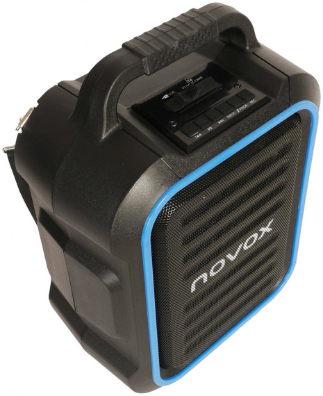 Głośnik przenośny z mikrofonem Novox MOBILITE BLUE