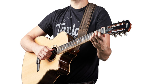 Taylor Element Strap,Drk Brn Distress Lthr,2.5" - pasek