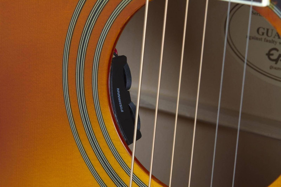 Epiphone Dove Studio Solid Top Fishman Sonitone VB Violinburst gitara elektro-akustyczna