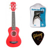 Zestaw Ukulele Arrow PB10RD + Kapodaster + Kostki