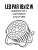 Fractal Lights LED PAR 18x12 W