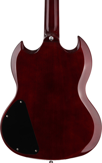Gitara elektryczna Arrow Twincut SG22 Cherry Pie Rosewood/Black