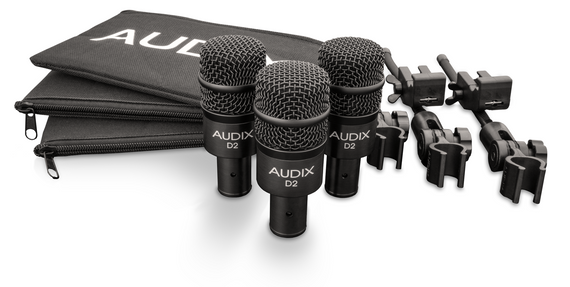 Audix D2 Trio – zestaw mikrofonów do tomów