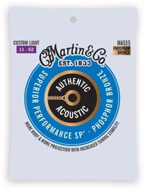Martin MA535 Authentic Custom Light – struny do gitary akustycznej