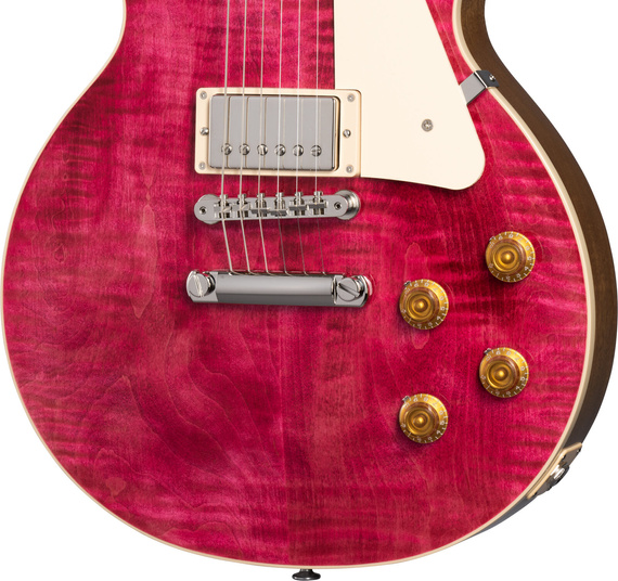 Gitara elektryczna Gibson Les Paul Standard 50s Figured Top Translucent Fuchsia
