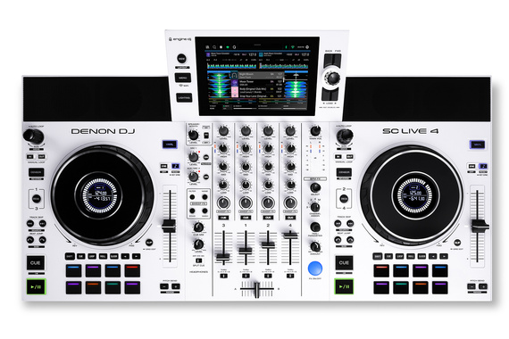 Denon DJ SC Live 4 WHITE - kontroler DJ