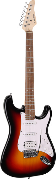 Arrow Tonecaster ST 211 Tobacco Burst Rosewood/White gitara elektryczna