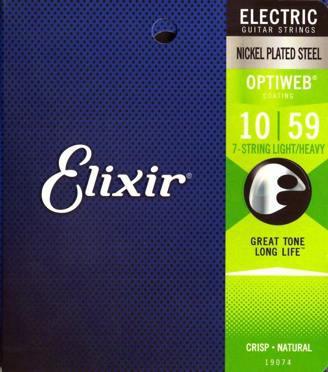 Elixir 19074 Optiweb LtHeavy (10-59) - struny do gitary elektrycznej - 7