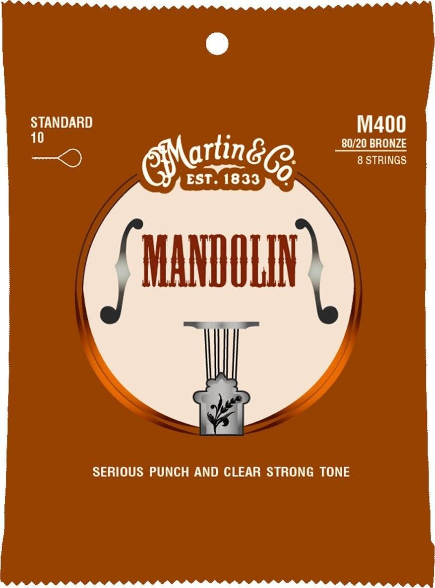 Struny do Mandoliny Martin M400 Strings Mandolin 4008 StrLight