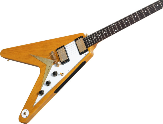 Gitara elektryczna Gibson 1958 Korina Flying V Reissue Natural