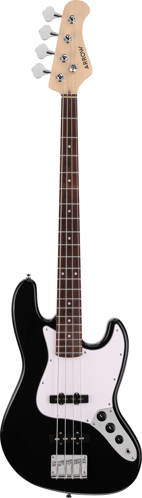 Arrow Louisiana 4 Bass Abyss Black Rosewood/White – front