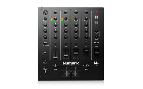 Numark M6 USB Black mikser czterokanałowy