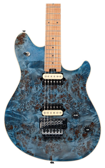Peavey HP2 Poplar Burl RM Transparent Blue gitara elektryczna