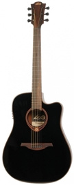 Lag T118DCE-BLK - gitara elektro-akustyczna Tramontane