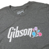 Gibson Floral Logo Tee - MD - koszulka