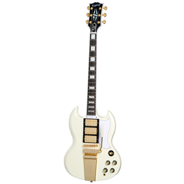 Epiphone 1963 Les Paul SG Custom With Maestro Vibrola (Incl. Hard Case) Classic White gitara elektryczna