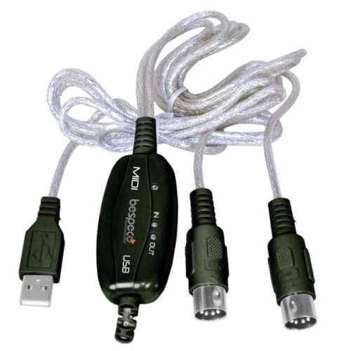 Bespeco BM-USB100 – kabel USB-MIDI do instrumentów