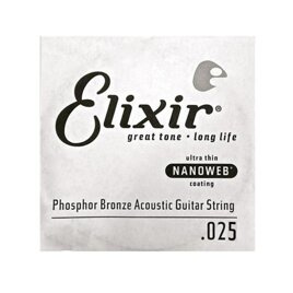 Elixir 14125 - struna pojedyncza NW 025 Ph Br