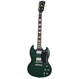 Gibson SG Standard '61 Stop Bar Translucent Teal gitara elektryczna
