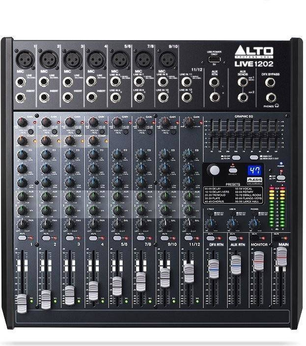 Alto Professional Live 1202 mikser 12 kanałów DSP