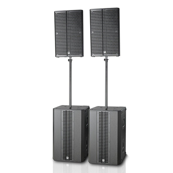 HK Audio HK Power Pack (2x Linear 5 112 XA, 2 Linear Sub 2000 A, 4x covers, 2x Speaker Mounting Pole) – zestaw nagłośnieniowy