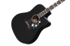Gibson *DISC* Dave Mustaine Songwriter Ebony gitara elektro-akustyczna