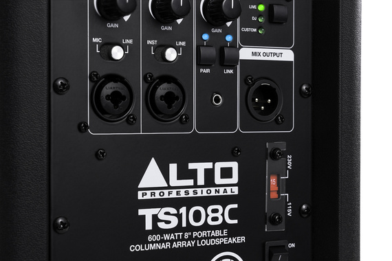 Alto TS108C- aktywny system kolumnowy 600W