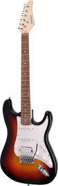Arrow Tonecaster ST 211 Tobacco Burst Rosewood/White gitara elektryczna