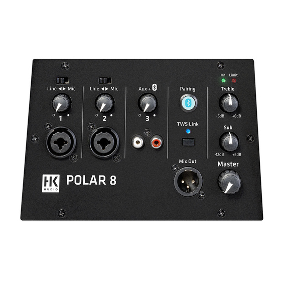 Kolumna pełnopasmowa HK Polar 8 aktywna