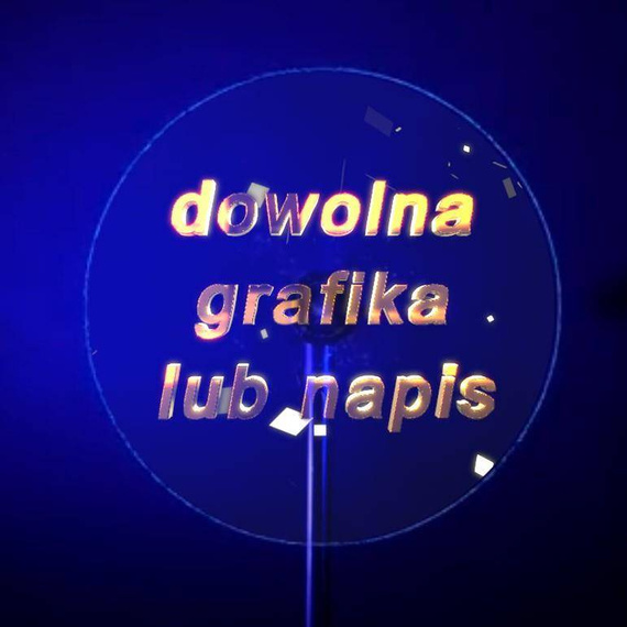 VISIONAIR Laser 3D – baner reklamowo-promocyjny