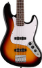 Arrow Louisiana 4 Bass Tobacco Burst Rosewood/White gitara basowa
