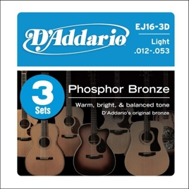 D'Addario EJ16-3D