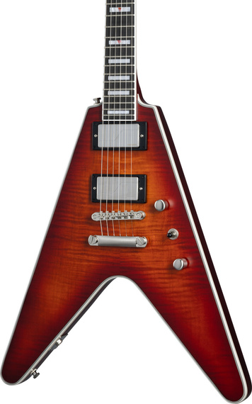 Epiphone Flying V Prophecy (Incl. Premium Gig Bag) Aged Bengal Tiger Burst gitara elektryczna
