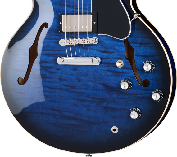 Gibson ES-335 Figured Deep Ocean Burst gitara elektryczna