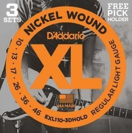 D'Addario EXL110-3DHOLD